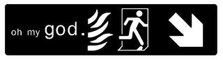 OH MY GOD. logo