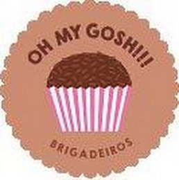 OH MY GOSH!!! BRIGADEIROS logo