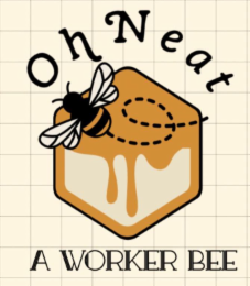 OH NEAT A WORKER BEE logo