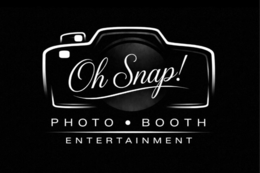 OH SNAP! PHOTO . BOOTH ENTERTAINMENT logo