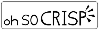OH SO CRISP logo