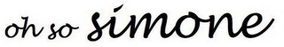 OH SO SIMONE logo