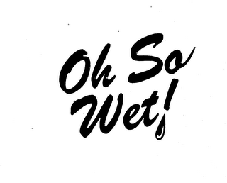 OH SO WET! logo