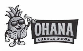 OHANA GARAGE DOORS logo