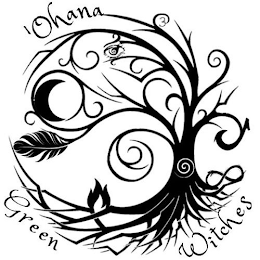 'OHANA GREEN WITCHES logo