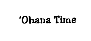 'OHANA TIME logo