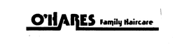 O'HARES FAMILY HAIRCARE logo