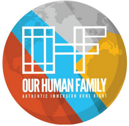 OHF HUMAN FAMILY AUTHENTIC IMMERSION DONE RIGHT logo