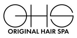 OHG ORIGINAL HAIR SPA logo