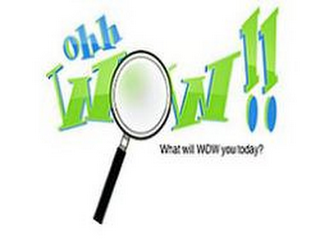 OHH WOW!! WHAT WILL WOW YOU TODAY? logo