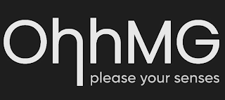 OHHMG PLEASE YOUR SENSES logo