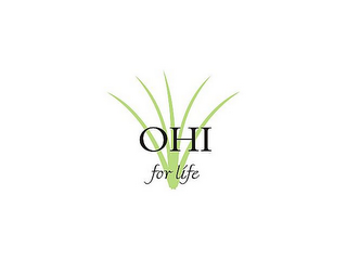 OHI FOR LIFE logo