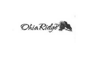 OHIA RIDGE logo
