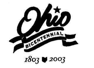 OHIO BICENTENNIAL 1803 2003 logo