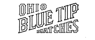 OHIO BLUE TIP MATCHES logo