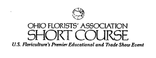 OHIO FLORISTS' ASSOCIATION SHORT COURSE U.S. FLORICULTURE'S PREMIER EDUCATIONAL AND TRADE SHOW EVENT logo