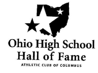 OHIO HIGH SCHOOL HALL OF FAME ATHLETIC CLUB OF COLUMBUS logo