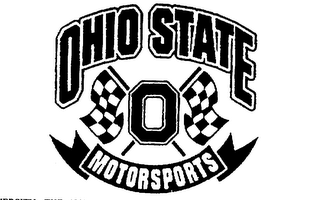 OHIO STATE O MOTORSPORTS logo