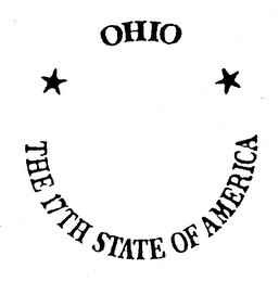 OHIO THE 17TH STATE OF AMERICA logo