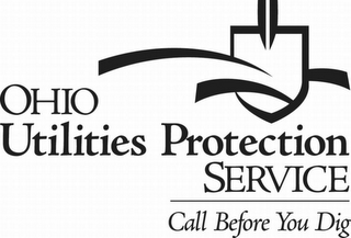 OHIO UTILITIES PROTECTION SERVICE CALL BEFORE YOU DIG logo