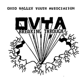 OHIO VALLEY YOUTH ASSOCIATION OVYA BREAKING THROUGH logo