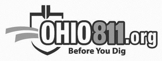 OHIO811.ORG BEFORE YOU DIG logo