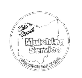 OHIO'S FINEST MULCHING SERVICE PRECISION MULCHING logo