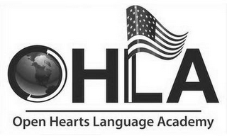 OHLA OPEN HEARTS LANGUAGE ACADEMY logo
