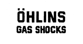 OHLINS GAS SHOCKS logo