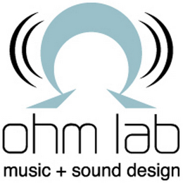 OHM LAB MUSIC + SOUND DESIGN logo