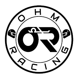 OHM RACING OR logo