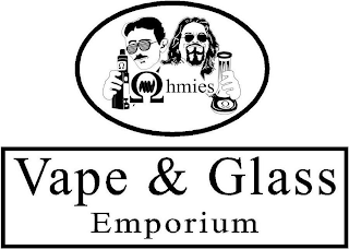 OHMIES VAPE & GLASS EMPORIUM logo