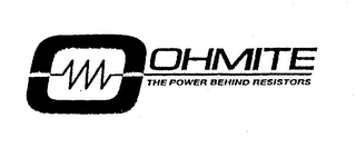 OHMITE THE POWER BEHIND RESISTORS logo