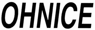OHNICE logo