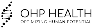OHP HEALTH OPTIMIZING HUMAN POTENTIAL logo