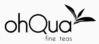 OHQUA FINE TEAS logo