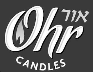 OHR CANDLES logo