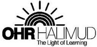 OHR HALIMUD THE LIGHT OF LEARNING logo