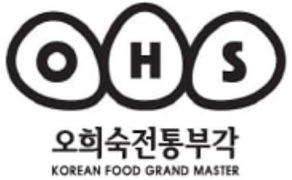 OHS KOREAN FOOD GRAND MASTER logo