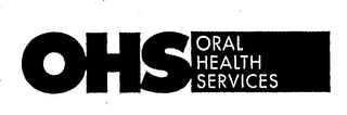 OHS ORAL HEALTH SERVICES logo