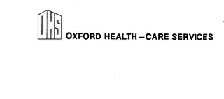 OHS OXFORD HEALTH-CARE SERVICES logo