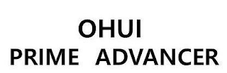 OHUI PRIME ADVANCER logo