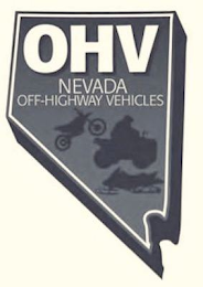 OHV NEVADA OFF-HIGHWAY VEHICLES logo