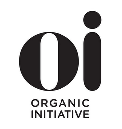 OI ORGANIC INITIATIVE logo