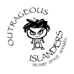 'OI - OUTRAGEOUS ISLANDERS logo