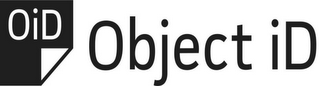 OID OBJECT ID logo