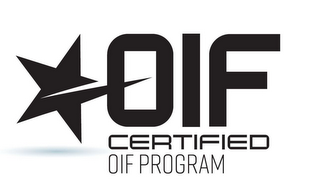 OIF CERTIFIED OIF PROGRAM logo