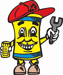 OIL CAN MAN RECYCLE logo