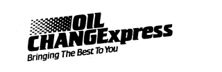 OIL CHANGEXPRESS BRINGING THE BEST TO YOU logo
