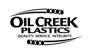 OIL CREEK PLASTICS QUALITY. SERVICE. INTEGRITY. logo